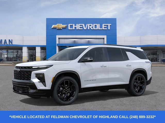 New 2026 Chevrolet Traverse RS w/ LPO, Floor Liner Package AWD/4WD image 2