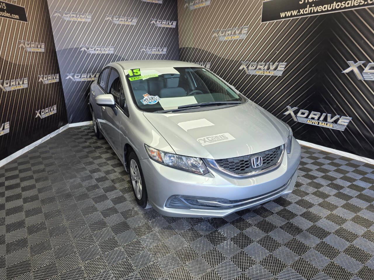 Used 2015 Honda Civic LX image 6