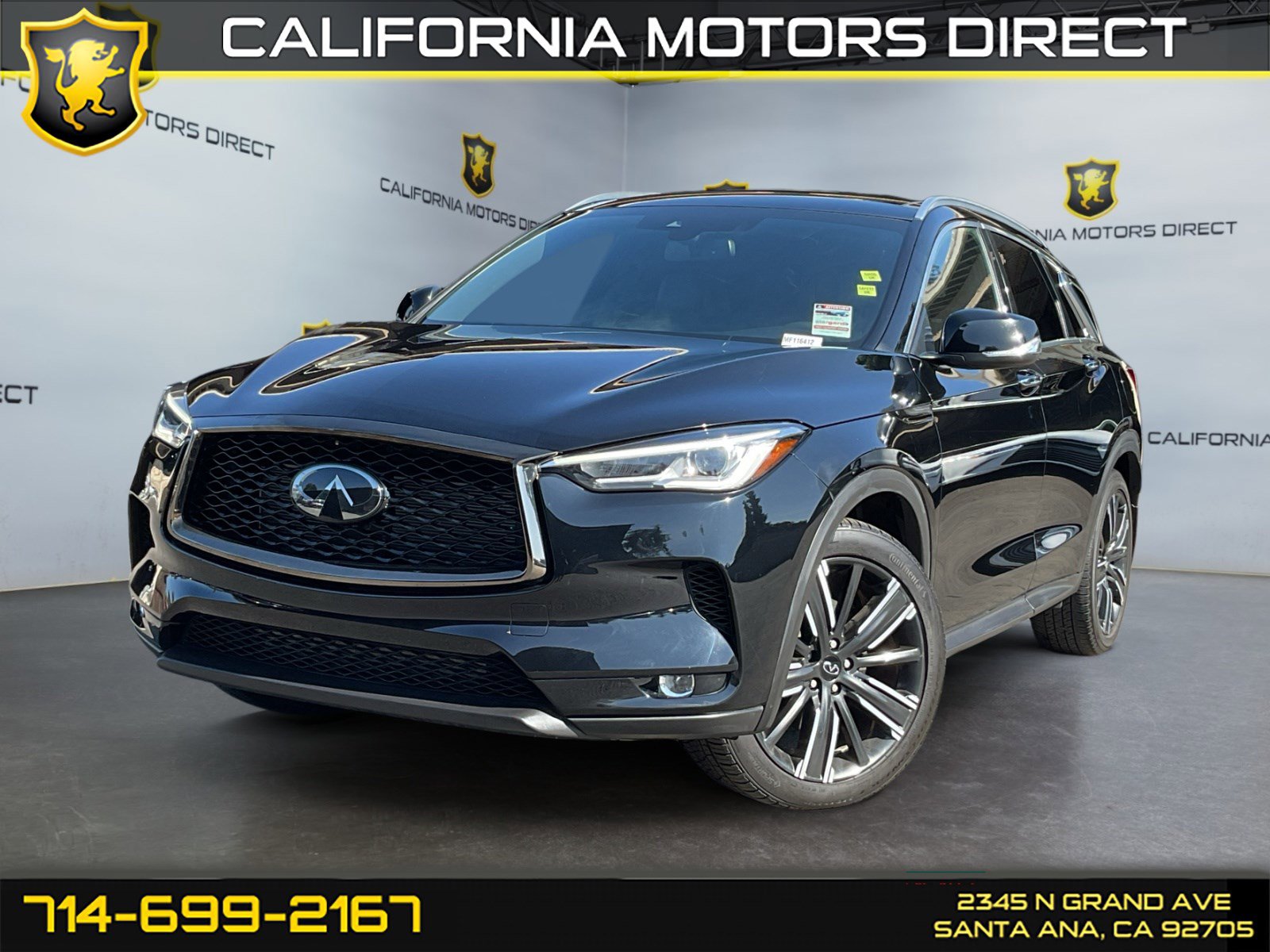 Used 2021 INFINITI QX50 Luxe w/ Appearance Package