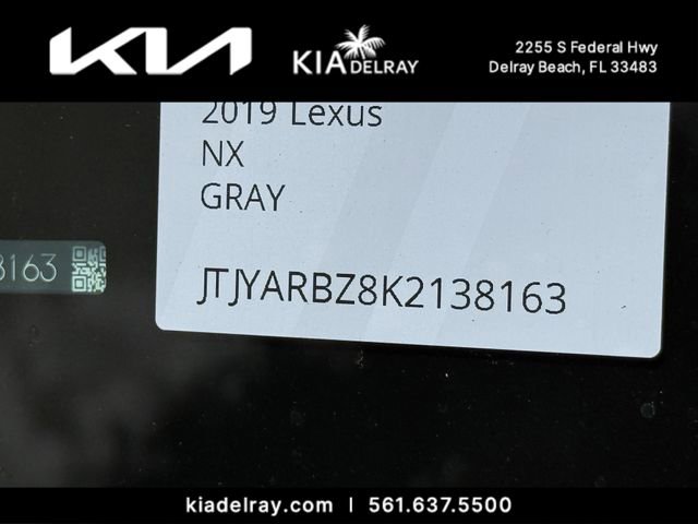 Used 2019 Lexus NX 300 F Sport w/ Accessory Package 2 FWD image 5
