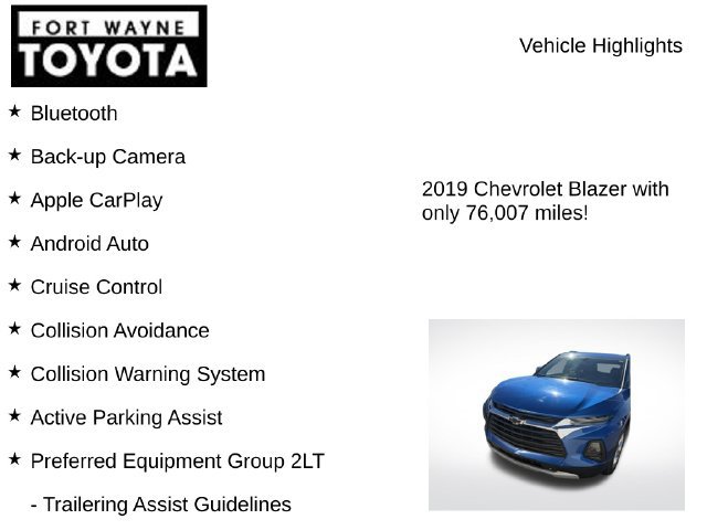 Used 2019 Chevrolet Blazer LT AWD/4WD image 7