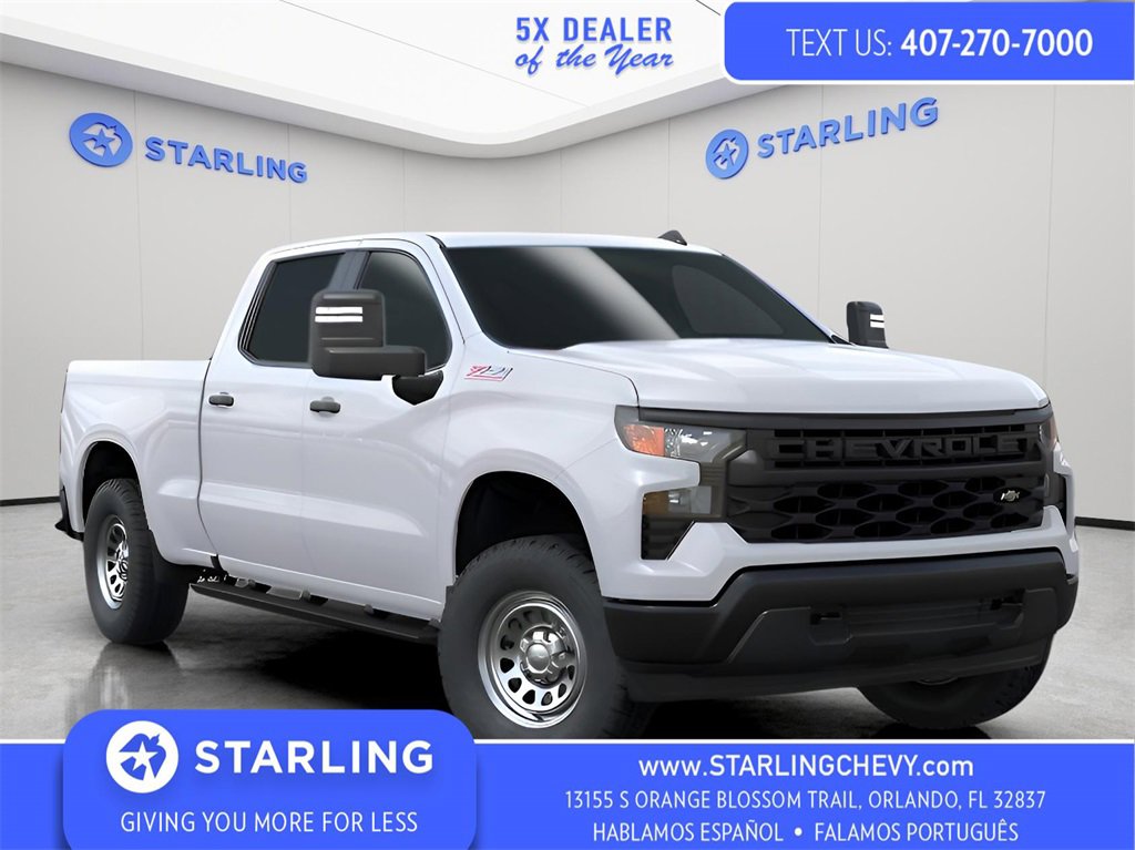 New 2025 Chevrolet Silverado 1500 W/T w/ WT Value Package