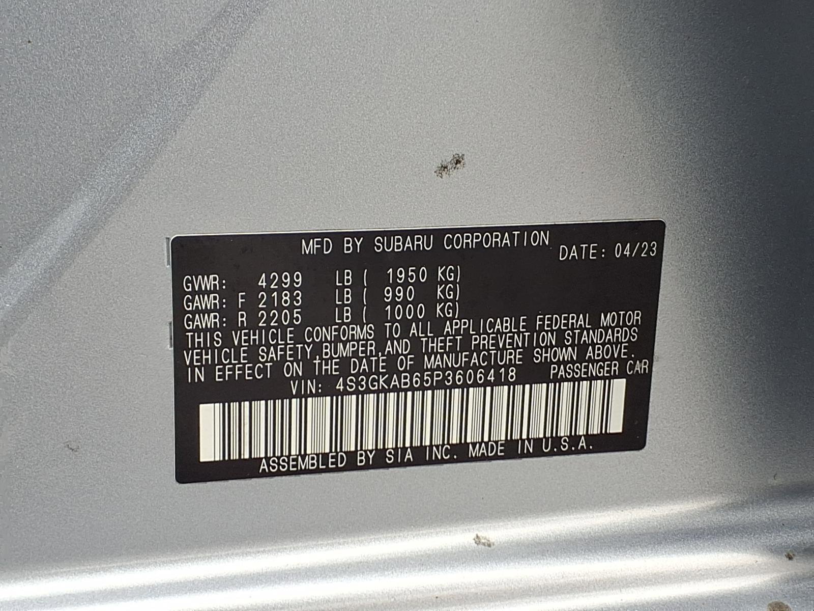 Certified 2023 Subaru Impreza 2.0i image 25