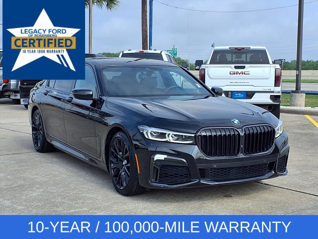 Used 2021 BMW 740i w/ M Sport Package RWD image 7