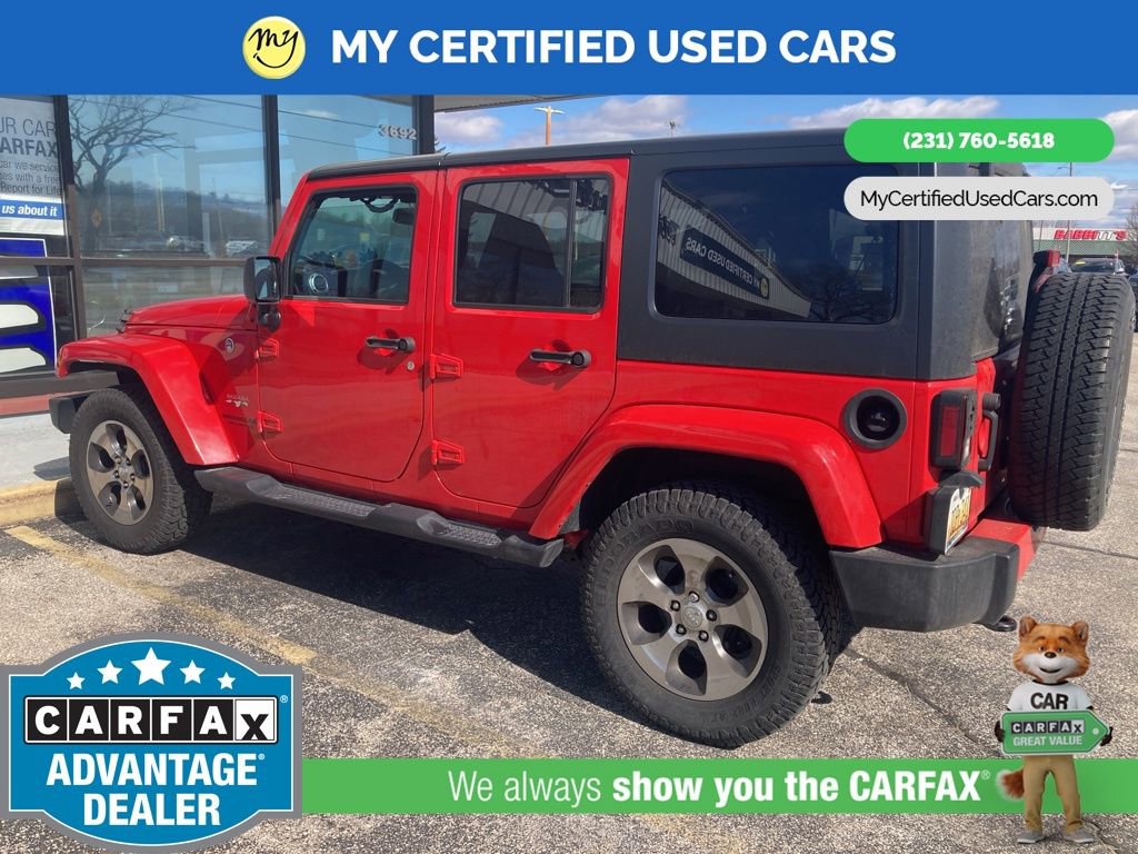 Used 2017 Jeep Wrangler Unlimited Sahara w/ Dual Top Group image 6