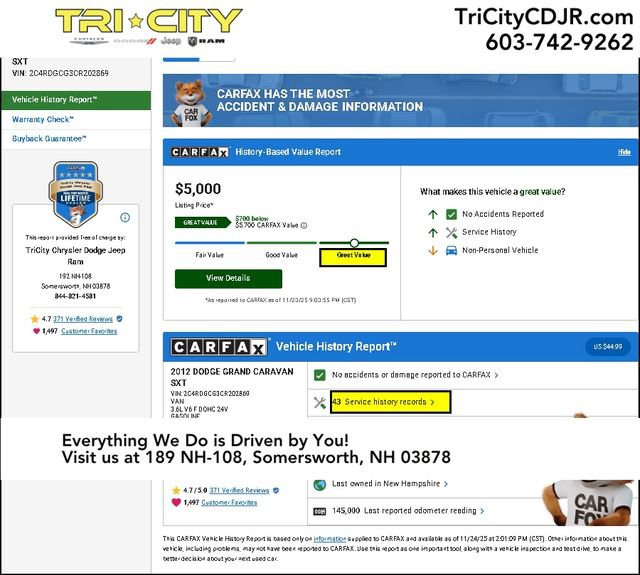 Used 2012 Dodge Grand Caravan SXT image 12