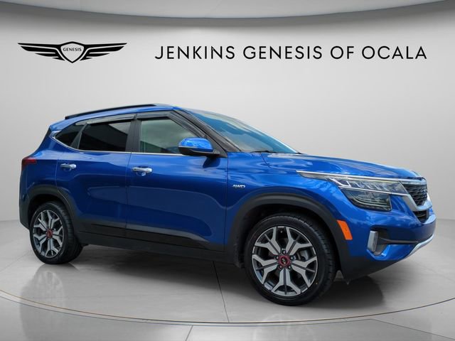 Used 2021 Kia Seltos SX w/ SX Sunroof Package AWD/4WD image 1