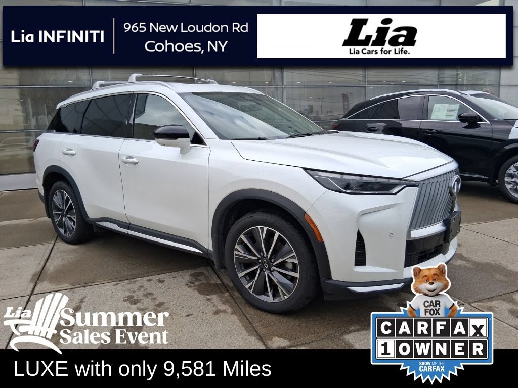 Certified 2026 INFINITI QX60 Luxe w/ Cargo Package