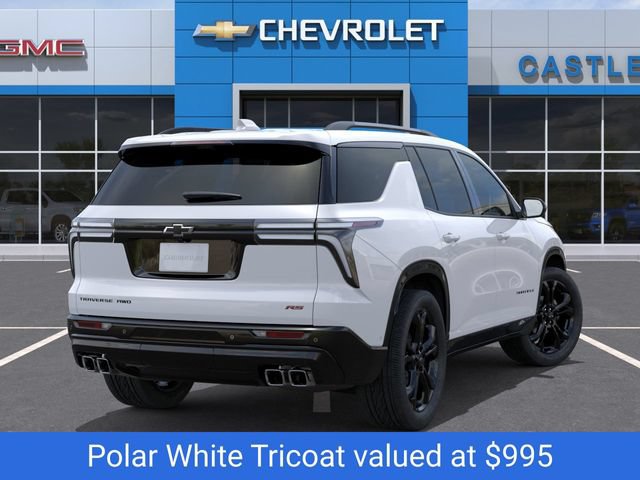New 2027 Chevrolet Traverse RS w/ LPO, Floor Liner Package AWD/4WD image 4