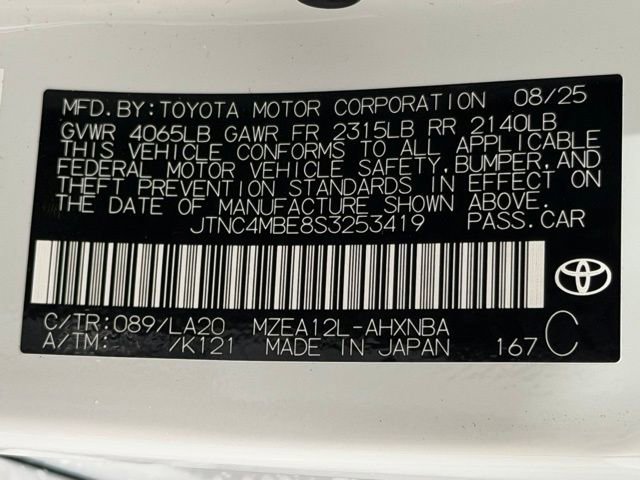 New 2025 Toyota Corolla XSE image 52