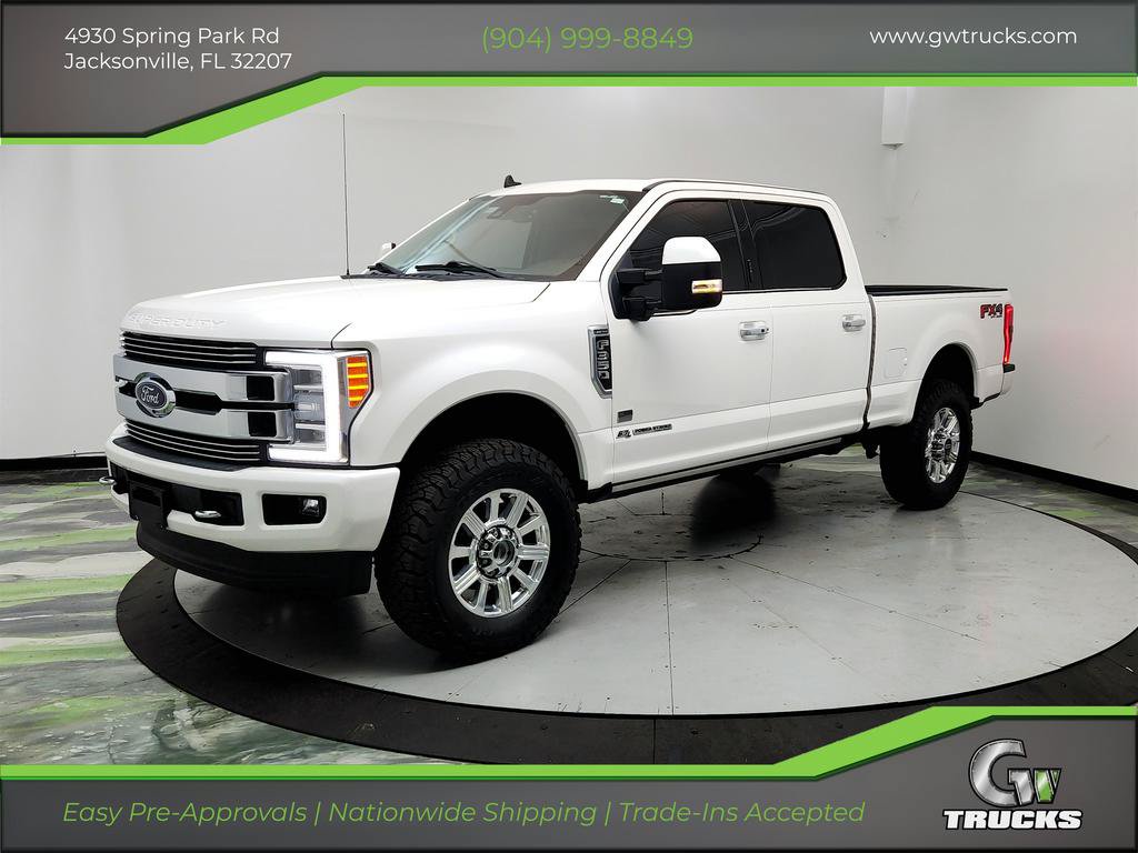Used 2019 Ford F350 Limited w/ FX4 Off-Road Package AWD/4WD image 1