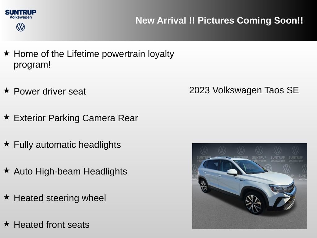 Used 2023 Volkswagen Taos SE image 6