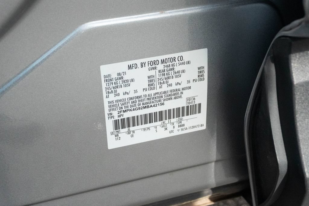 Used 2021 Ford Edge SE AWD/4WD image 30