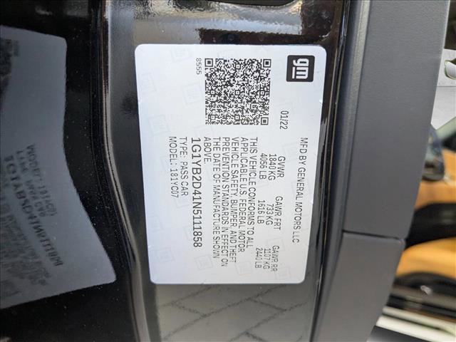 Used 2022 Chevrolet Corvette Stingray Preferred Cpe w/ Z51 Performance Package image 15