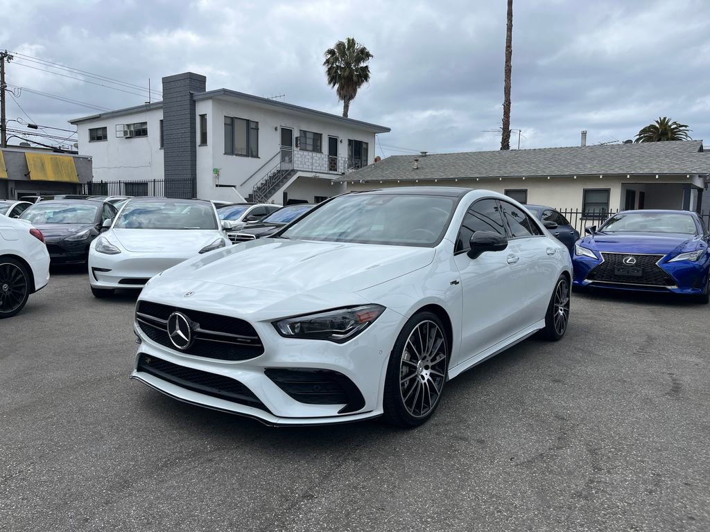 Used 2022 Mercedes-Benz CLA 35 AMG 4MATIC w/ AMG Aerodynamic Package image 1
