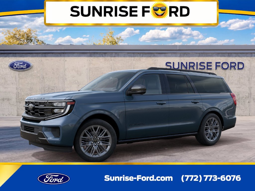 New 2027 Ford Expedition Max Platinum w/ Stealth Appearance Package AWD/4WD 360° Tour