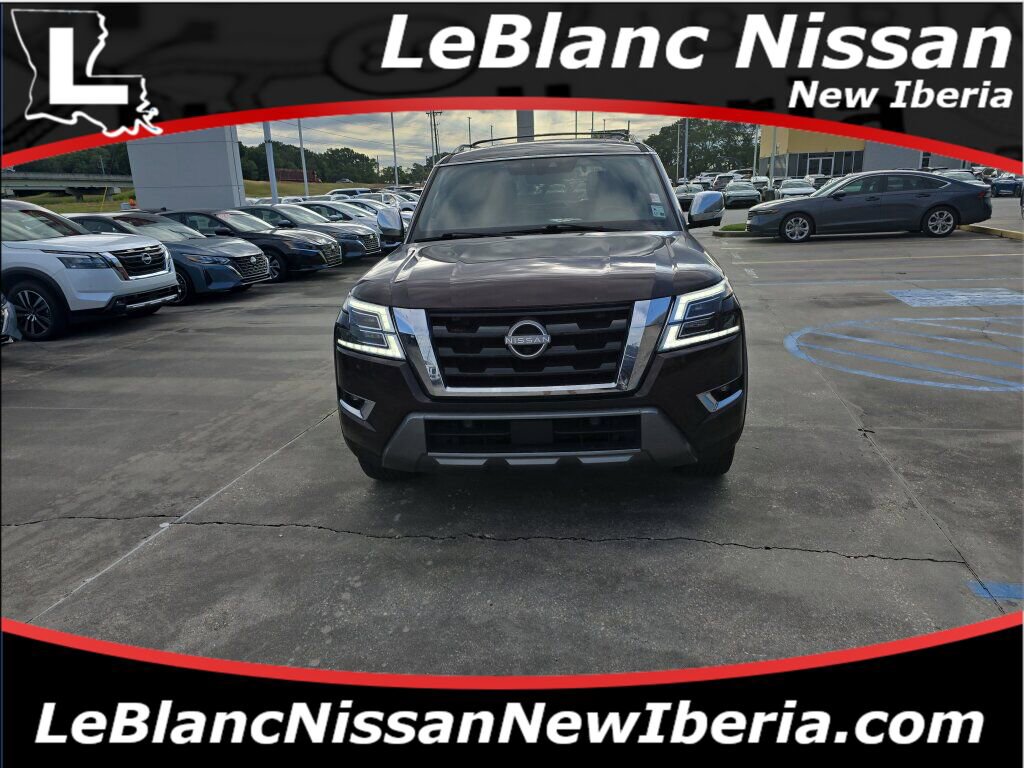 Used 2021 Nissan Armada Platinum w/ Captain's Chairs Package