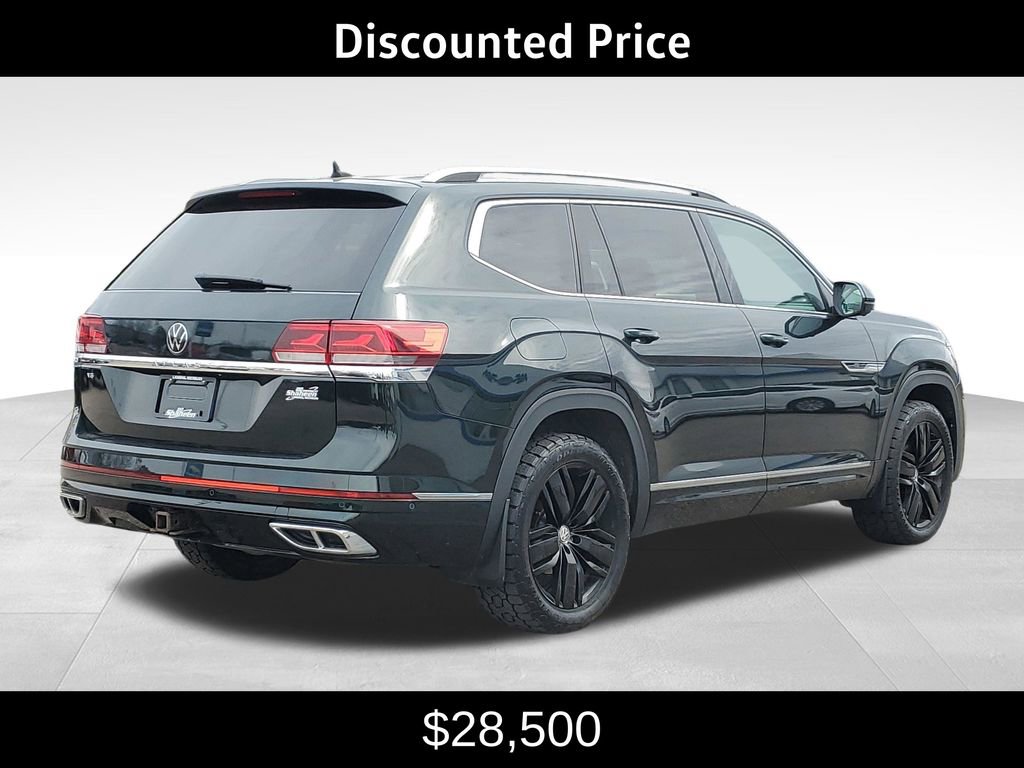 Used 2021 Volkswagen Atlas SEL Premium image 3