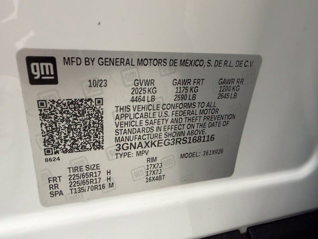 Certified 2024 Chevrolet Equinox LT FWD image 21