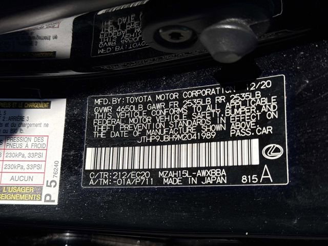 Used 2021 Lexus UX 250h w/ Premium Package image 30