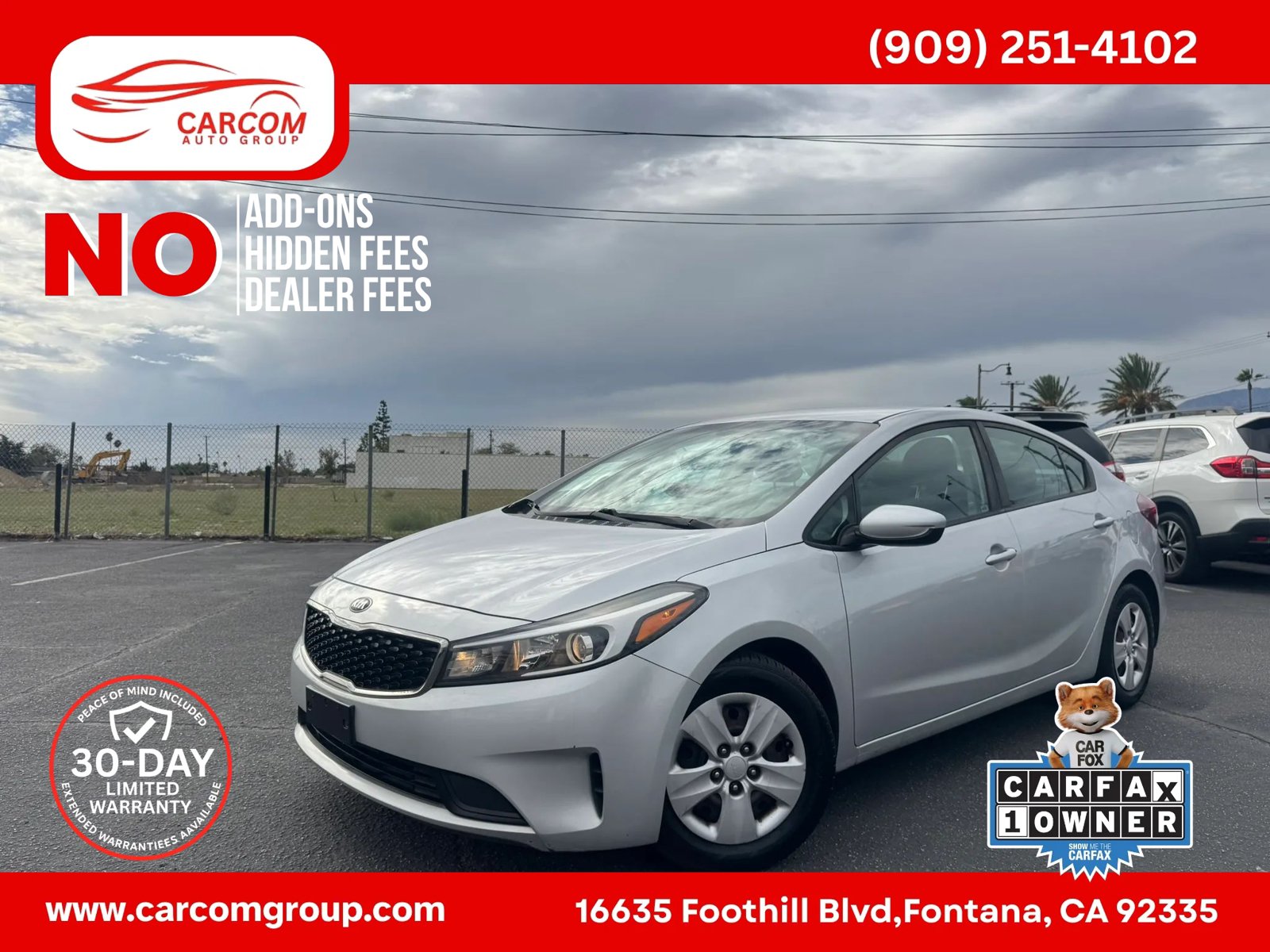 Used 2017 Kia Forte LX FWD image 1
