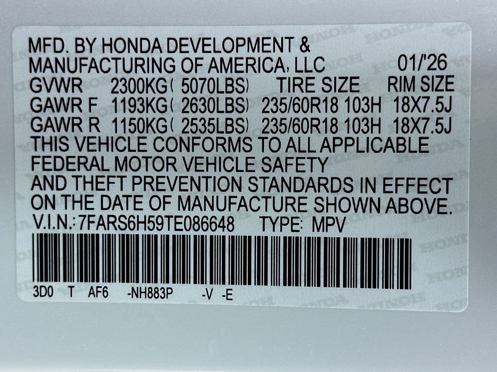 Certified 2026 Honda CR-V Sport image 32