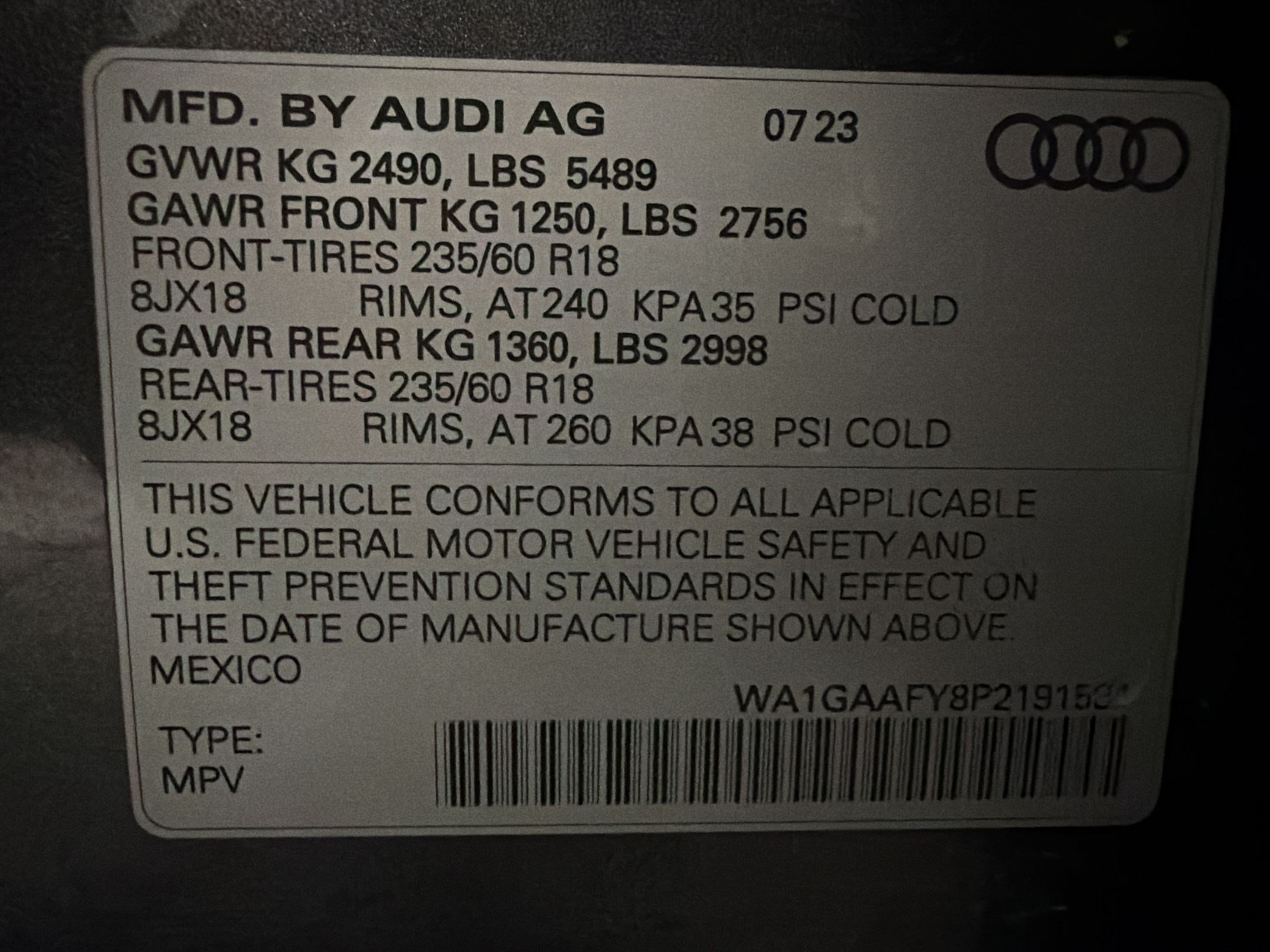 Used 2023 Audi Q5 2.0T Premium w/ Convenience Package AWD/4WD image 26