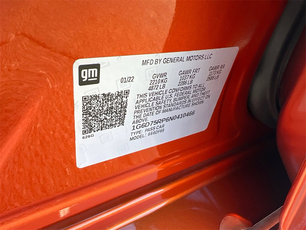 Used 2022 Cadillac CT4 V Blackwing w/ Driver Assist Package image 35