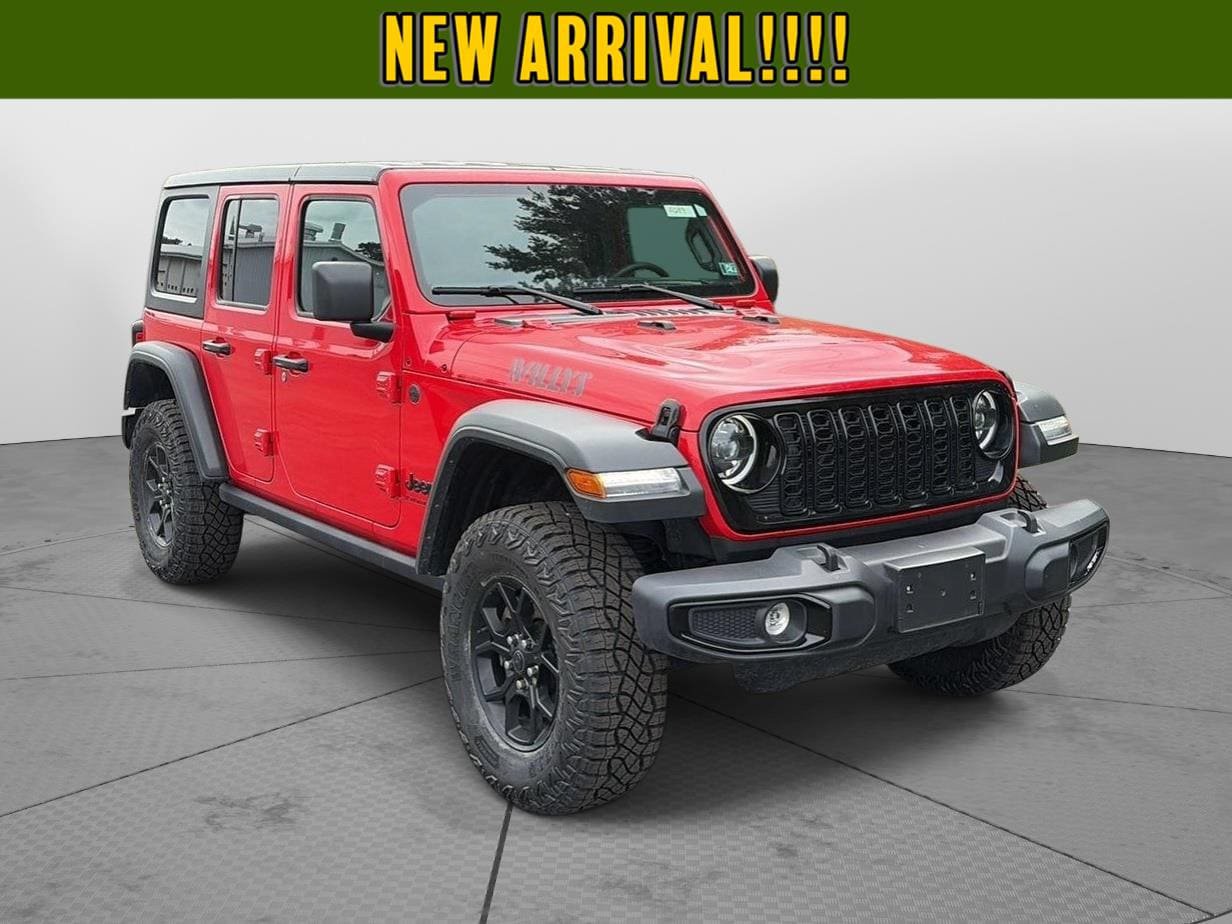 Used 2025 Jeep Wrangler Unlimited Sport AWD/4WD image 1