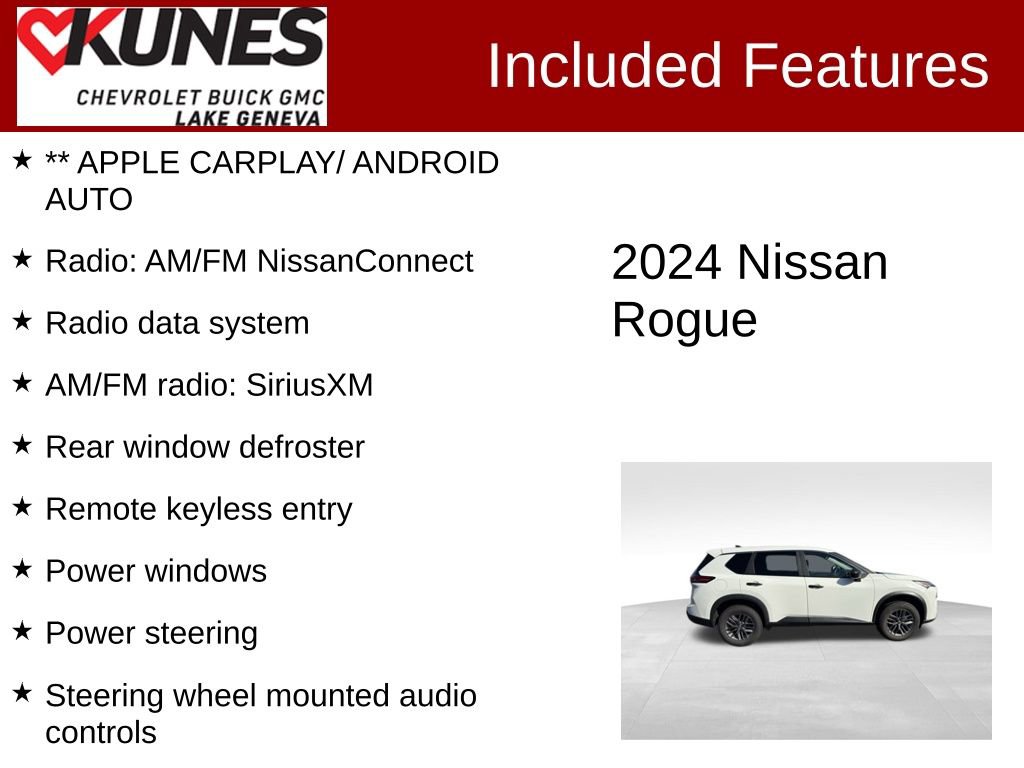 Used 2024 Nissan Rogue S image 2