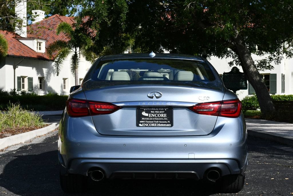 Used 2018 INFINITI Q50 Luxe w/ Sensory Package (Luxe) RWD image 29