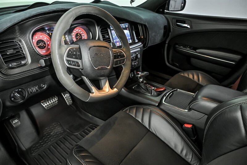 Used 2022 Dodge Charger SRT Hellcat w/ Carbon/Suede Interior Package RWD image 16