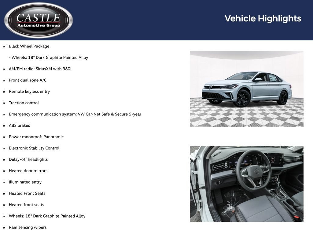 New 2026 Volkswagen Jetta SE FWD image 3