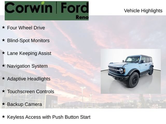 Certified 2023 Ford Bronco Wildtrak AWD/4WD image 7