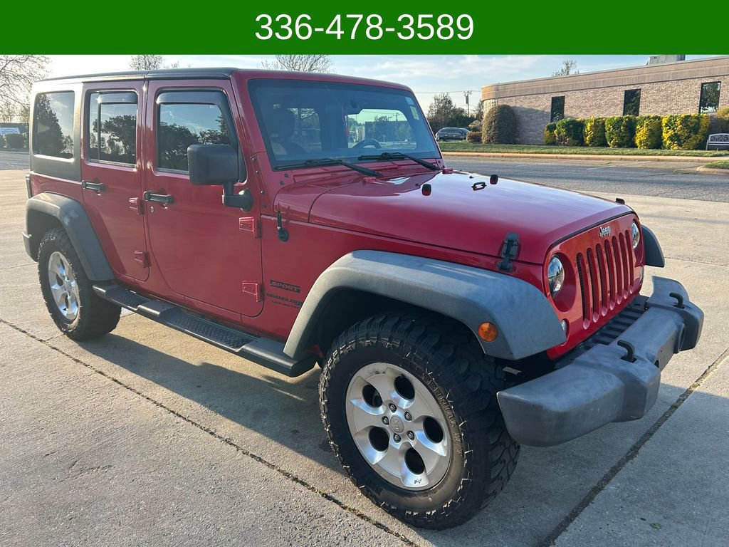 Used 2018 Jeep Wrangler Unlimited Sport w/ Connectivity Group AWD/4WD image 7