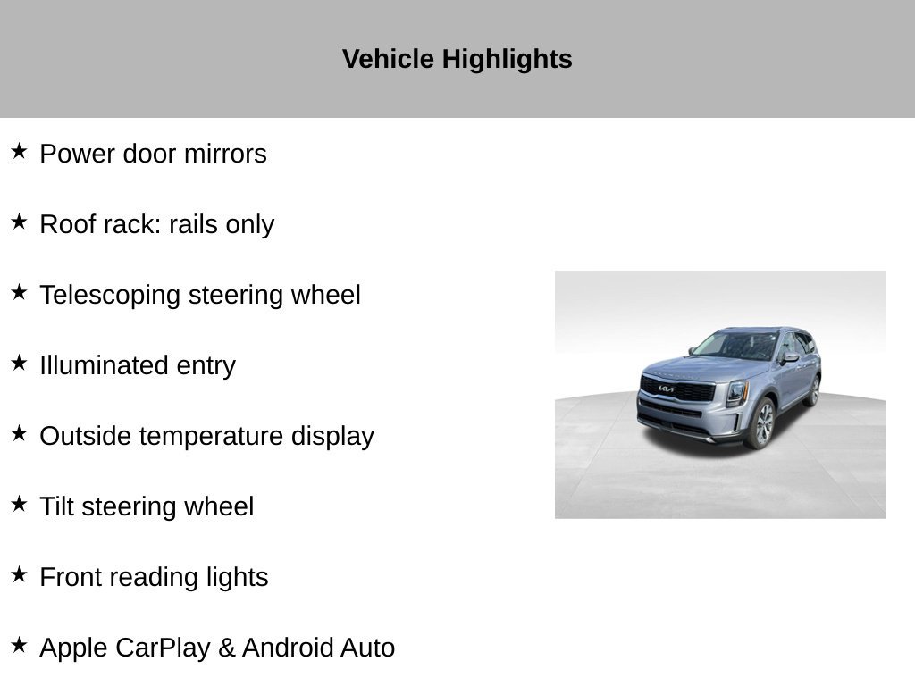 Certified 2022 Kia Telluride S FWD image 18