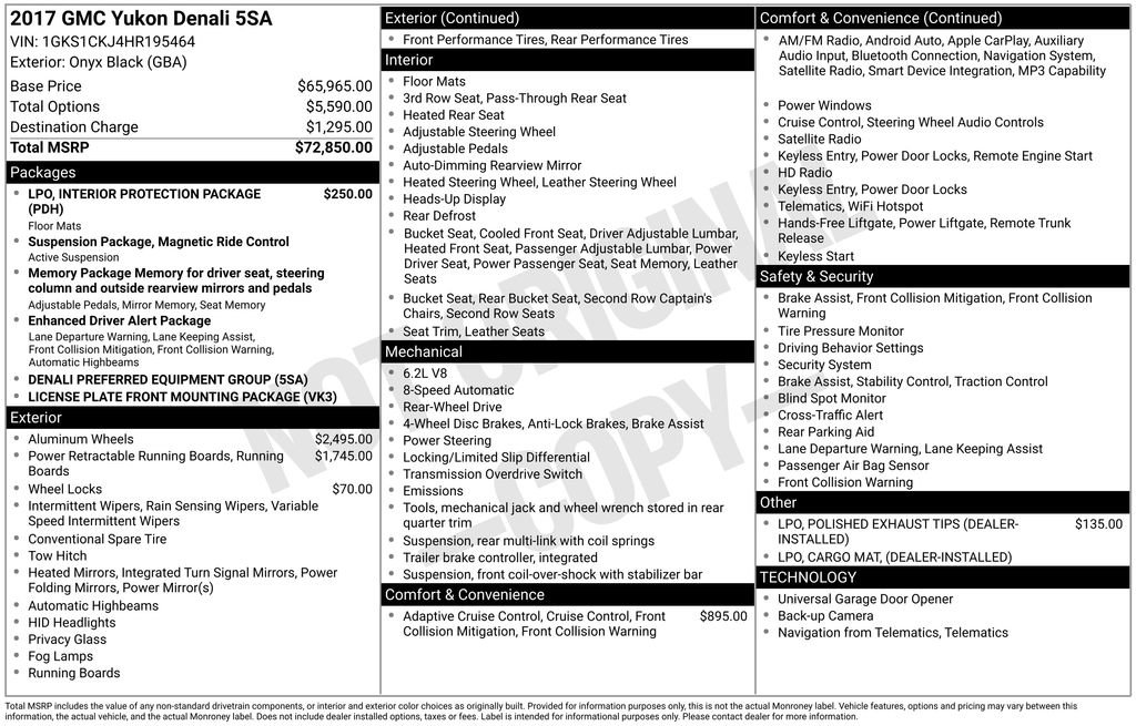 Used 2017 GMC Yukon Denali image 31