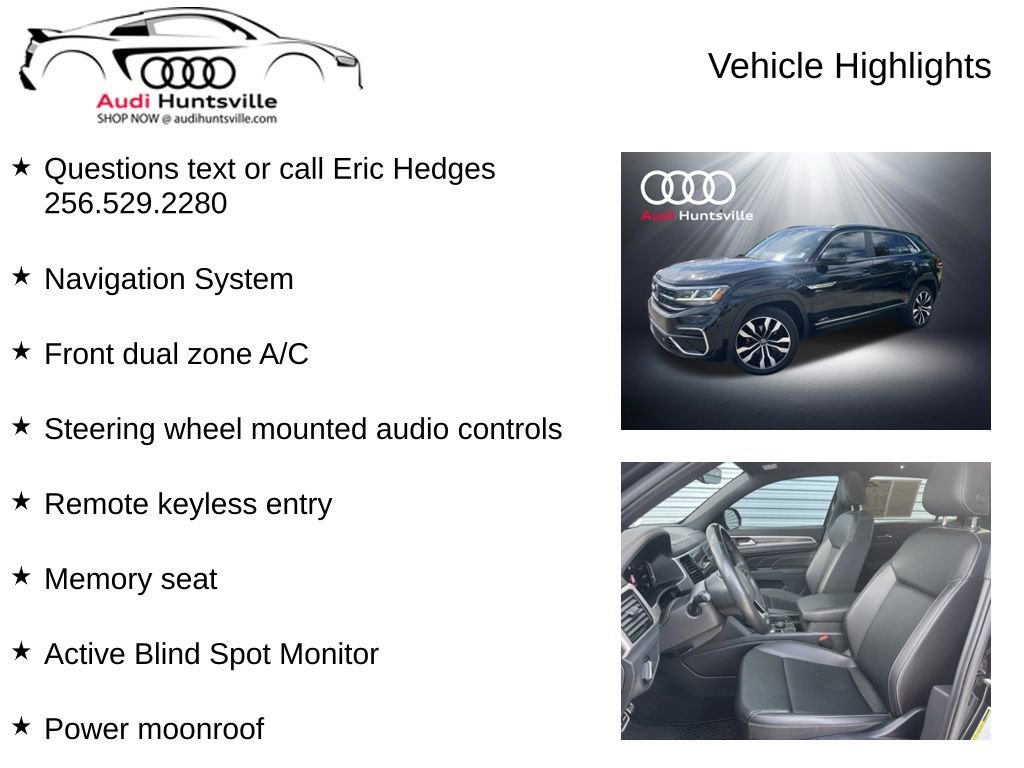 Used 2020 Volkswagen Atlas Cross Sport SEL R-Line AWD/4WD image 6