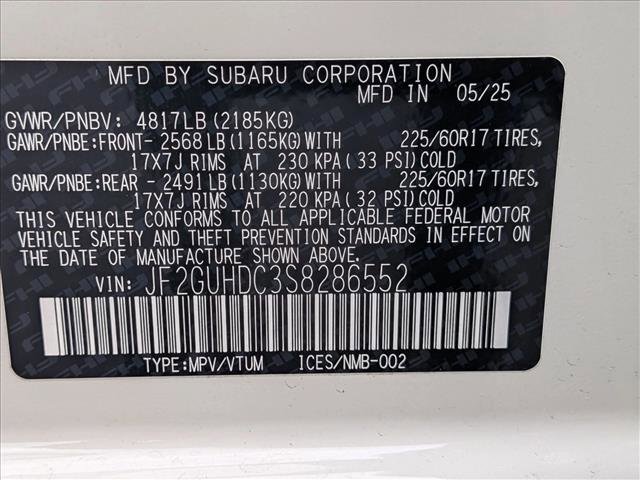 Certified 2025 Subaru Crosstrek 2.0i Premium AWD/4WD image 24