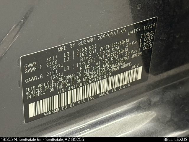 Used 2025 Subaru Crosstrek 2.5i Limited w/ Popular Package #3A image 30