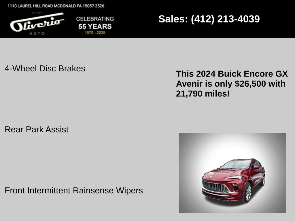 Used 2024 Buick Encore GX Avenir w/ Avenir Convenience Package image 16