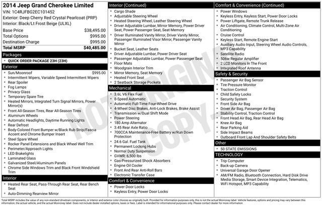 Used 2014 Jeep Grand Cherokee Limited image 4