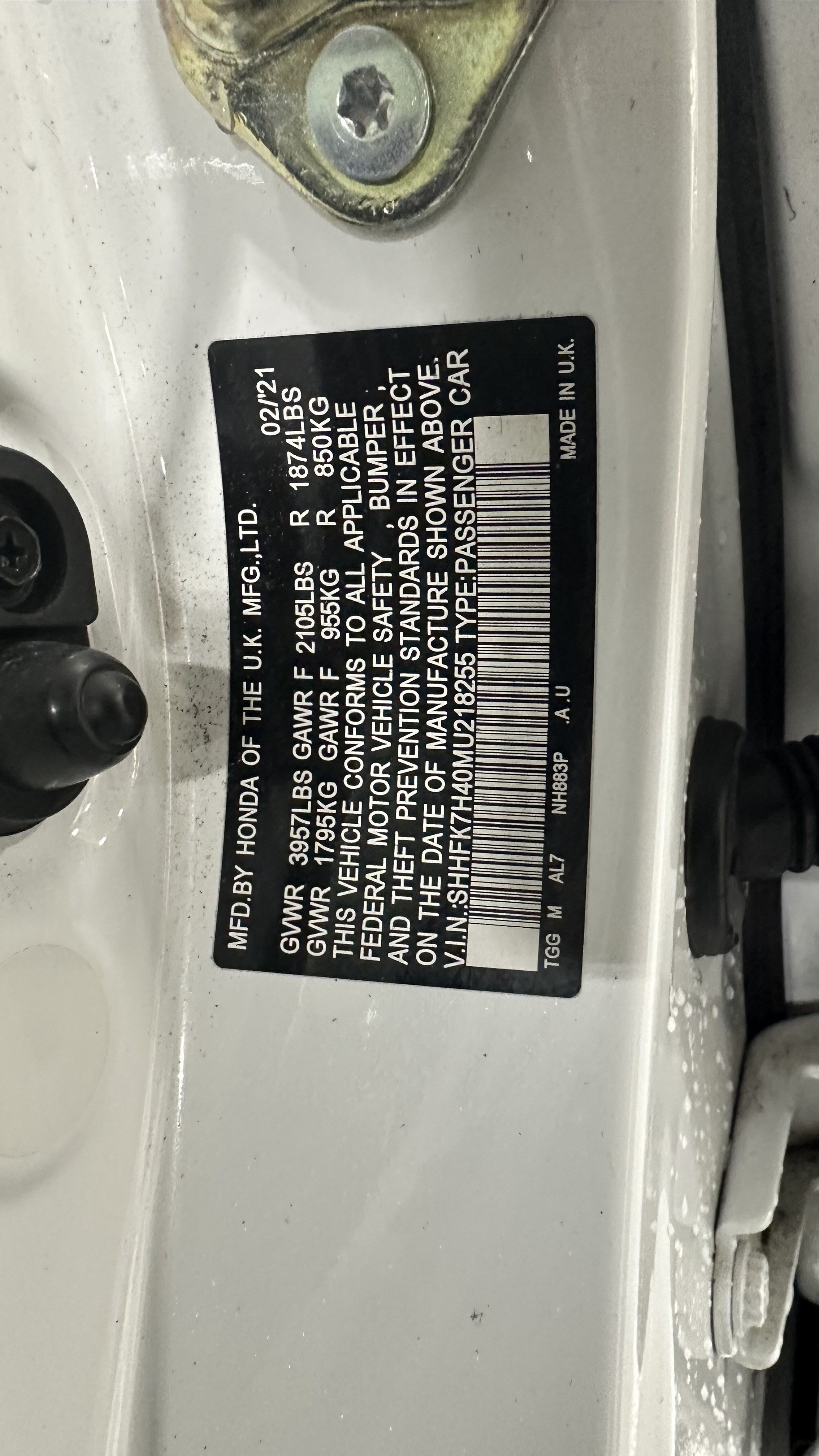 Used 2021 Honda Civic Sport image 34