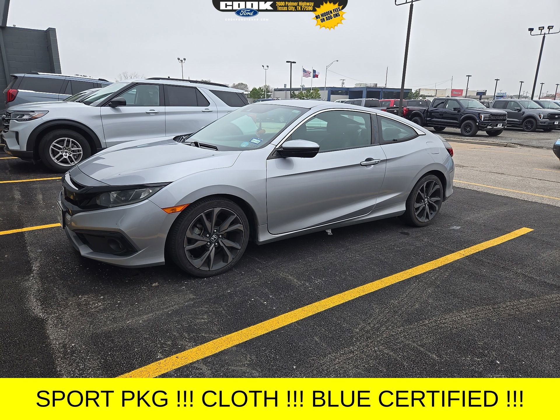 Used 2019 Honda Civic Sport
