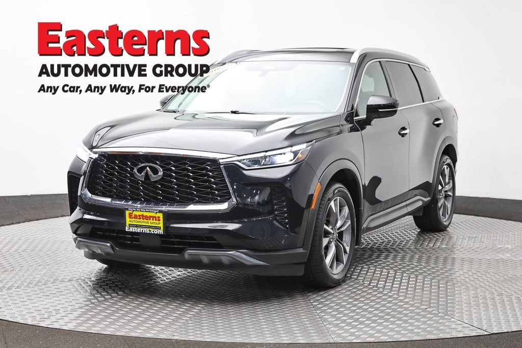 Used 2022 INFINITI QX60 Luxe w/ Vision Package AWD/4WD video 1