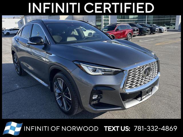 Certified 2025 INFINITI QX55 Luxe w/ Cargo Package