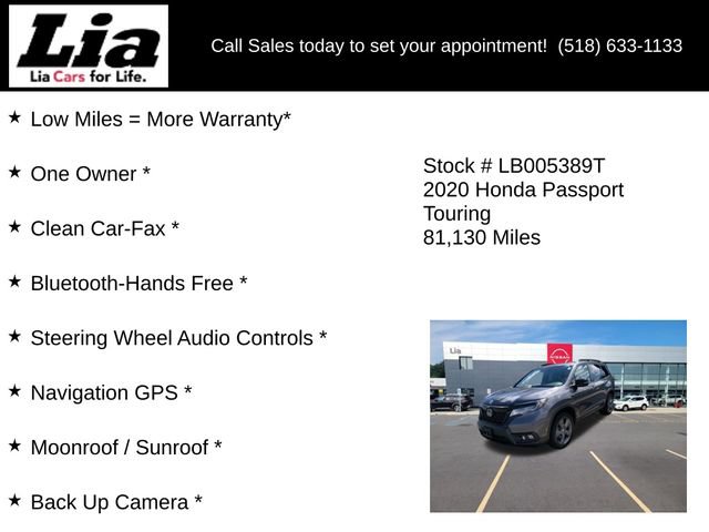 Used 2020 Honda Passport Touring image 6