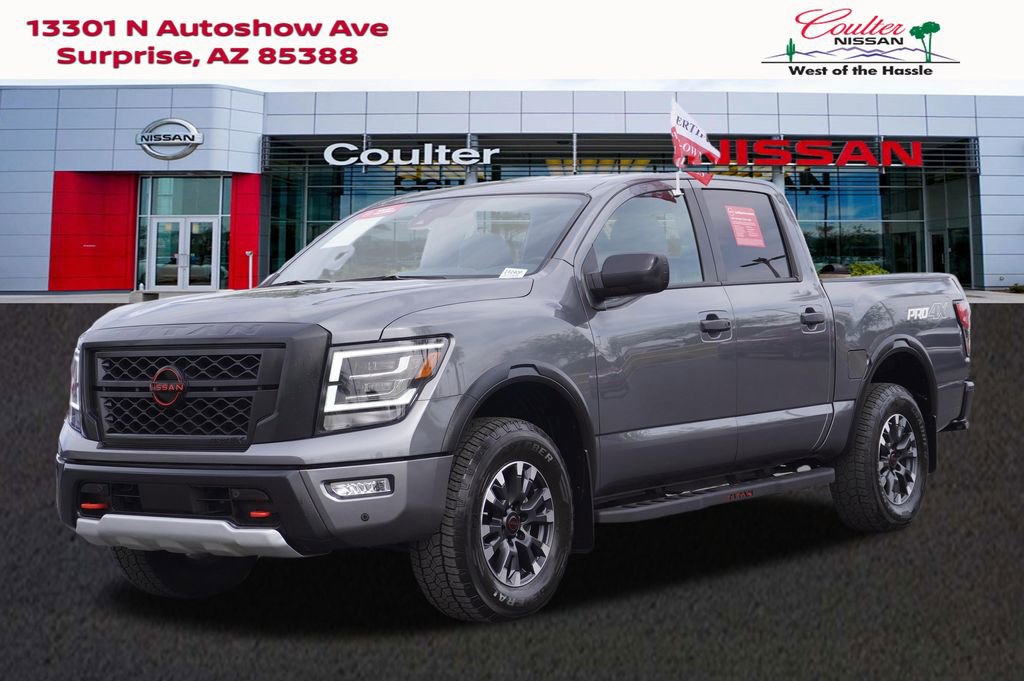 Certified 2024 Nissan Titan PRO-4X w/ Pro-4x Utility Package AWD/4WD image 1