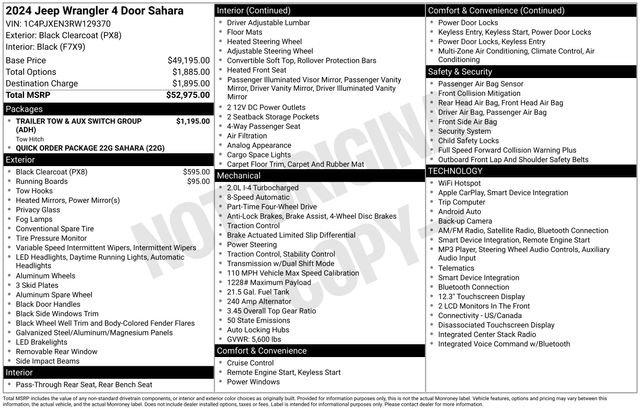 Used 2024 Jeep Wrangler Sahara image 38