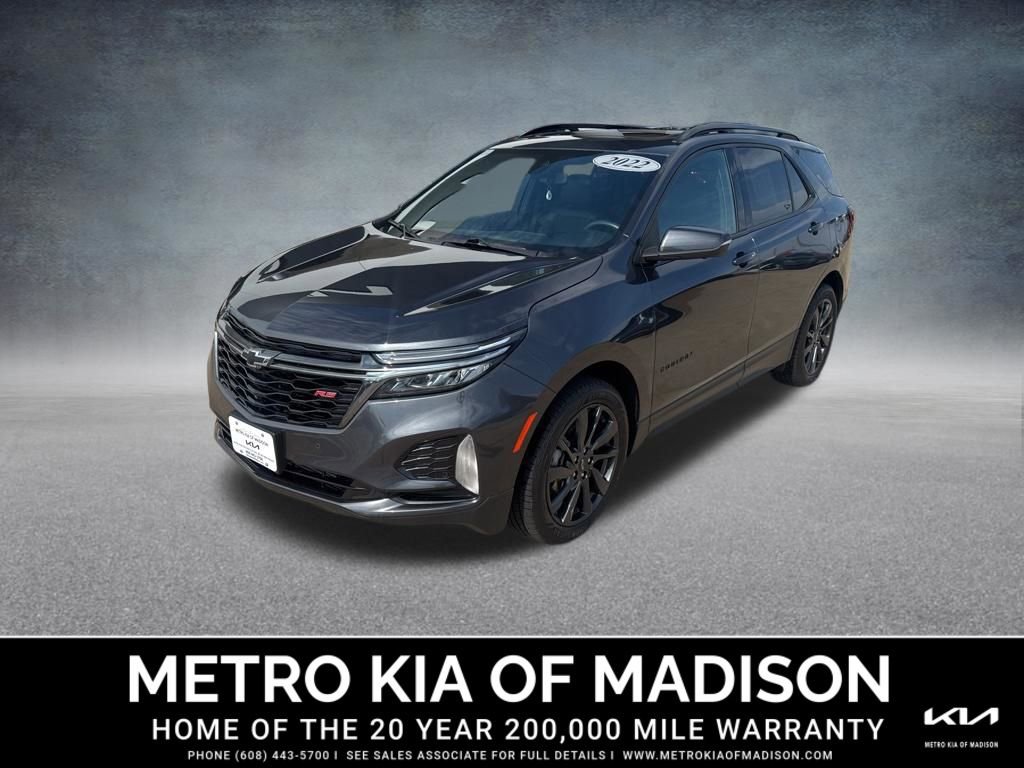Used 2022 Chevrolet Equinox RS w/ RS Leather Package